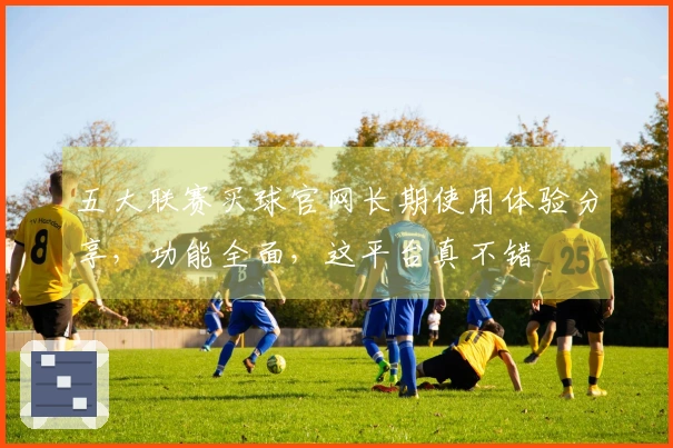 五大联赛买球官网长期使用体验分享，功能全面，这平台真不错